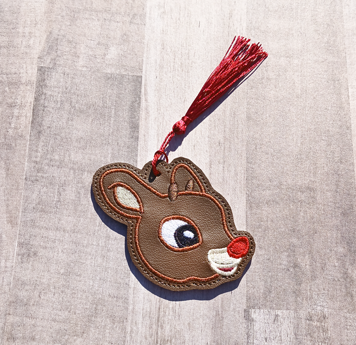 Male Reindeer Bookmark