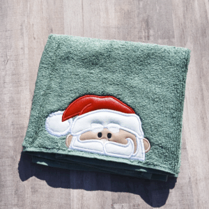 Santa Hooded Towel