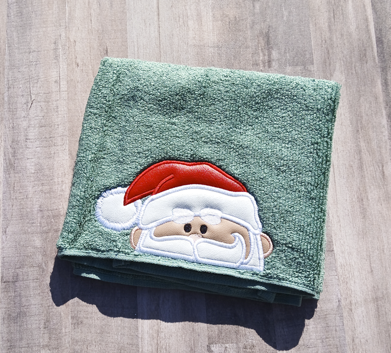 Santa Hooded Towel