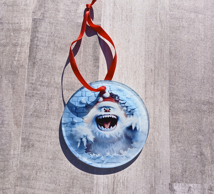 Yeti Ornament