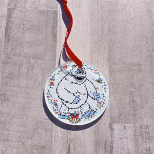 Blue Face Yeti Ornament