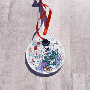 Story Telling Snowman Ornament