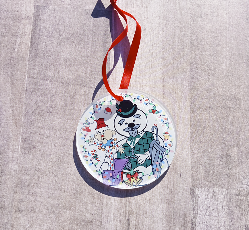 Story Telling Snowman Ornament