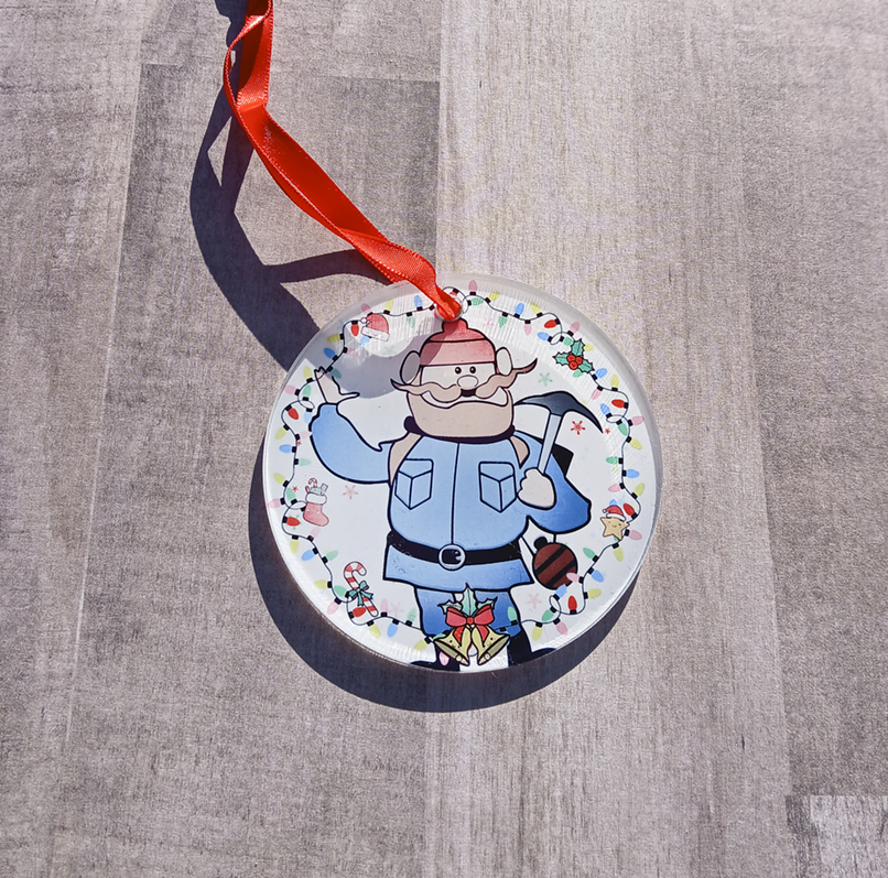 Mountain Climber Ornament