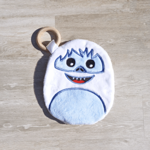 Blue Faced Yeti Teethe And Cuddle Fluff Nugget