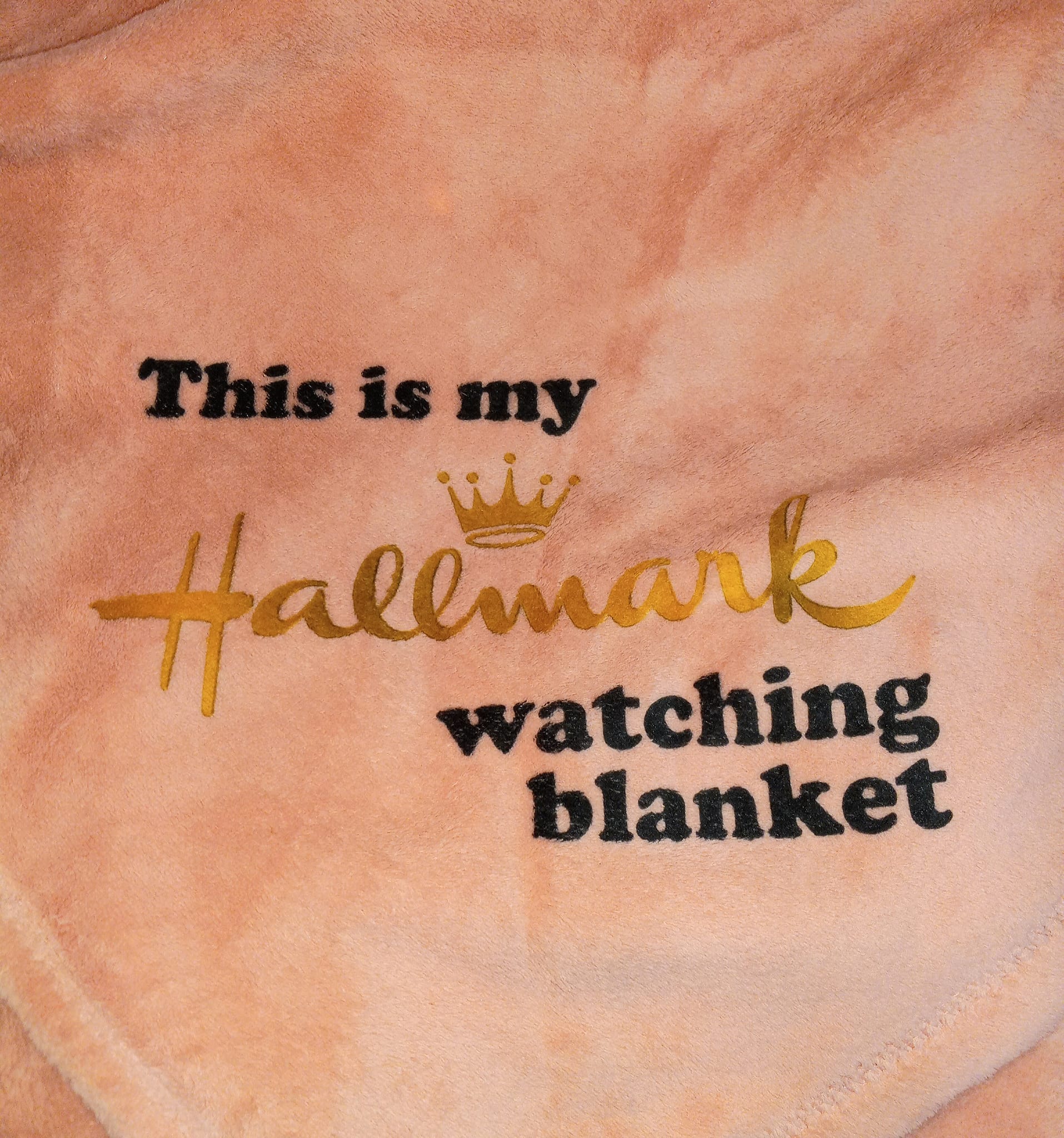 This is My Hallmark Watching Blanket