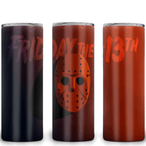 Camp Killer Red Tumbler Mockup