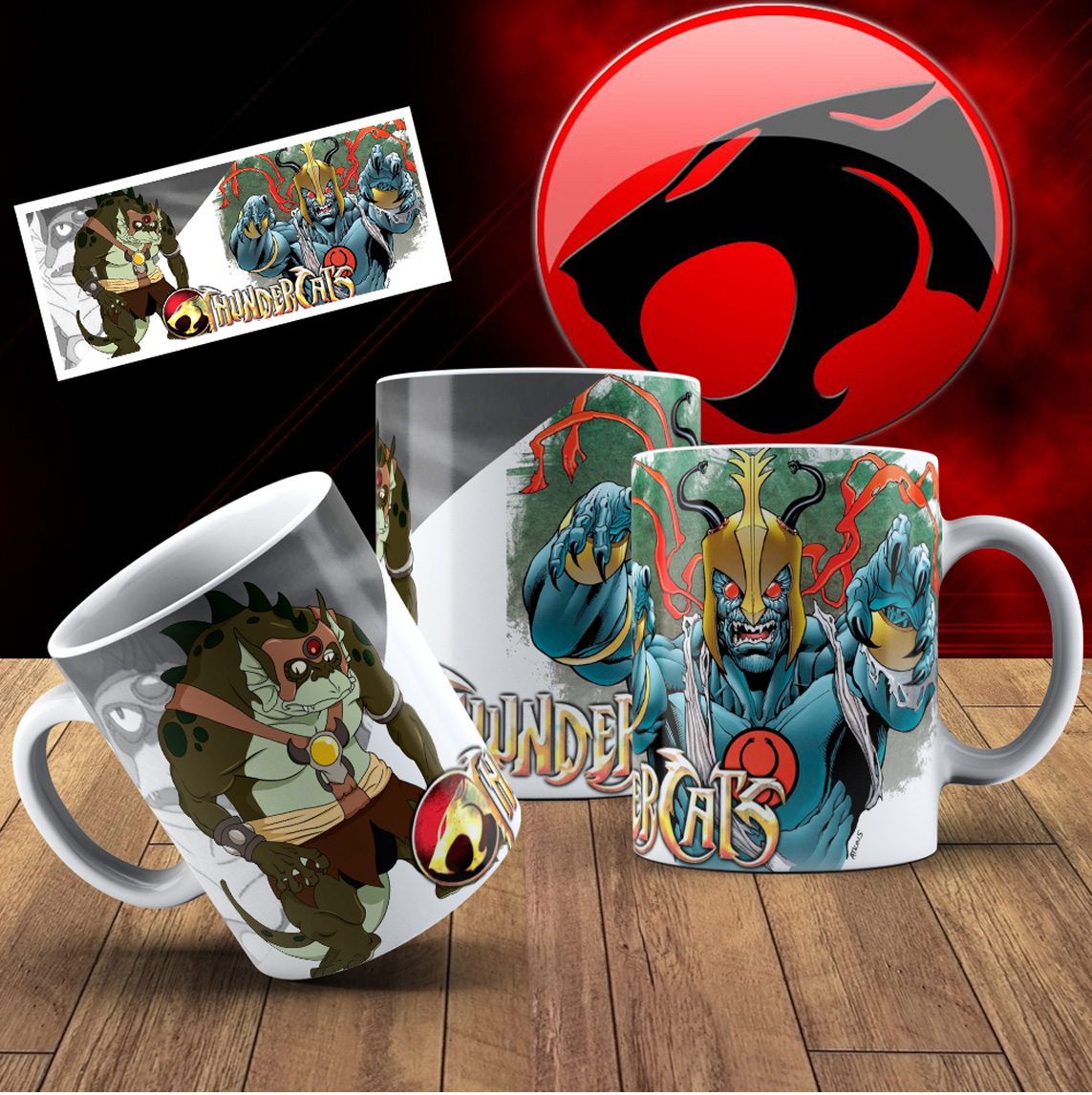 Mutant Leader Mug Mockup