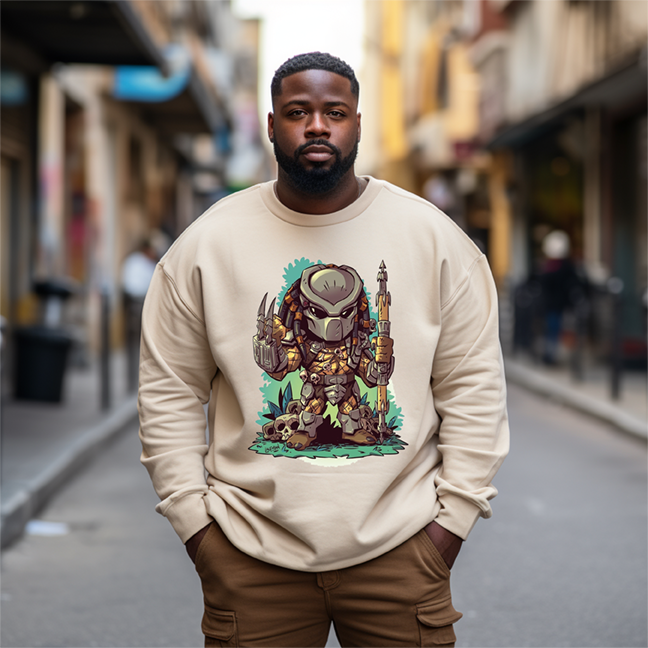 Alien Warrior Shirt Mockup