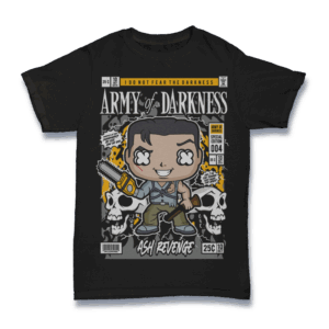 Evil Destroyer Comic Shirt Mockup