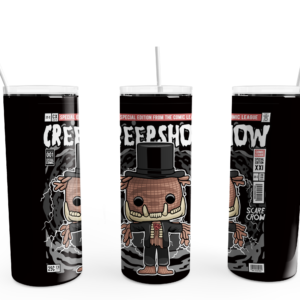 Scarecrow Comic Tumbler Mockup