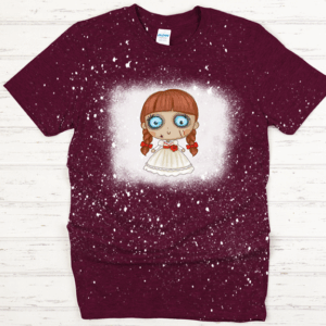 Cute Evil Doll Shirt Mockup