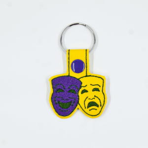 Drama Masks Key Fob