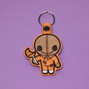 Chibi Halloween Ghost Key Fob