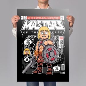 Power Prince Comic Art Print