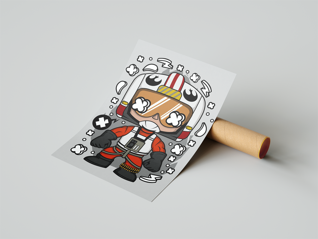 Star Rebel Art Print