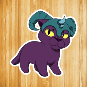 Panther Fighter Sticker Mockup