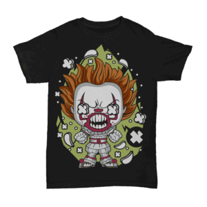 Angry Evil Clown Shirt Mockup