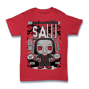 Evil Puppet Comic Shirt Mockup
