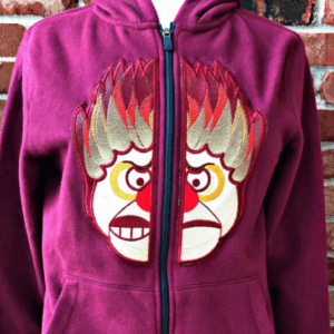 Hot Guy Split Hoodie Mockup