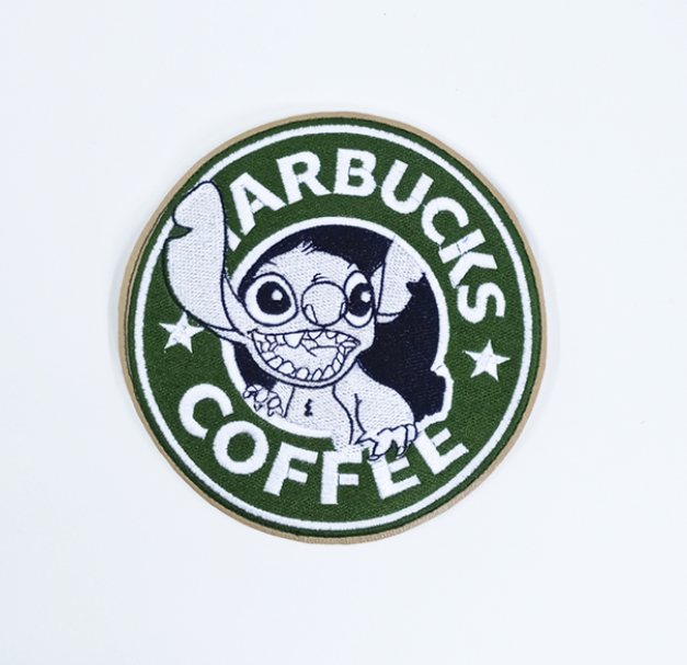 Blue Alien Coffee Coaster