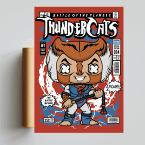 Thunder Scientist Art Print