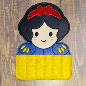 Snow Princess Crayon Holder