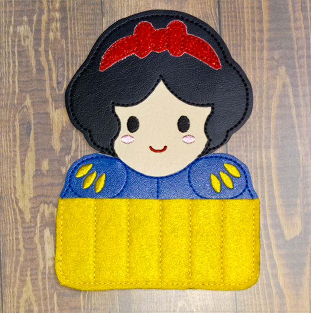 Snow Princess Crayon Holder