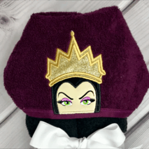Evil Queen Hooded Towel Mockup