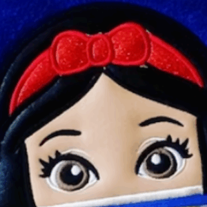 Snow Princess Hooded Towel Mockup