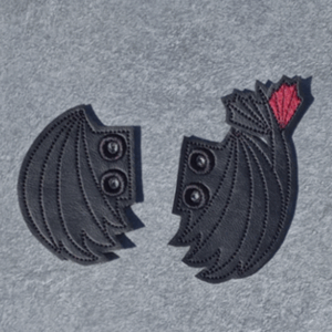 Night Dragon Tail Shoe Wings