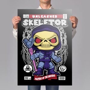 Supervillain Comic Art Print