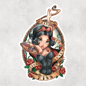 True Love's Kiss Sticker Mockup