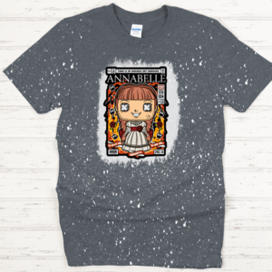 Evil Doll Comic Shirt Mockup
