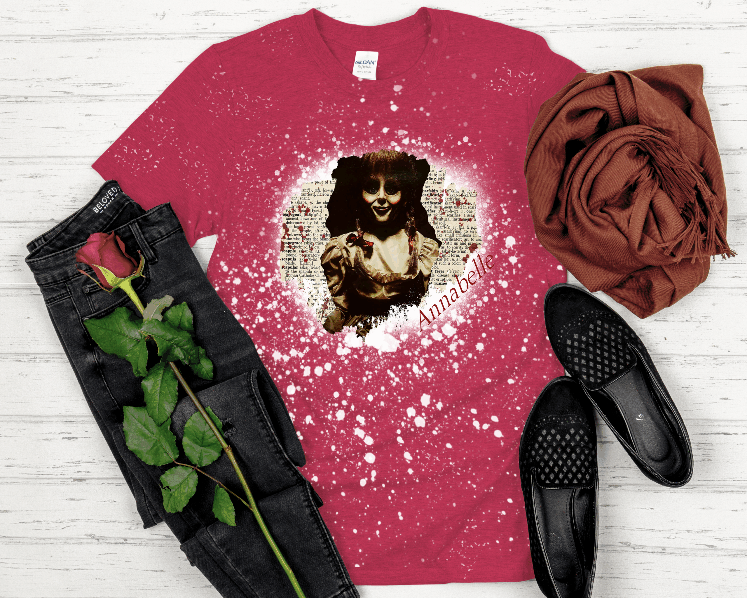 Evil Doll Movie Shirt Mockup