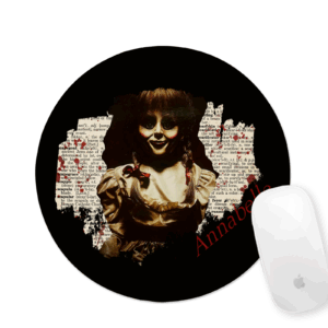 Evil Doll Print Mousepad Mockup