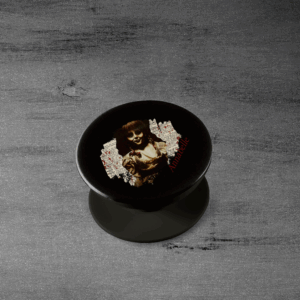 Evil Doll Print Phone Grip Mockup