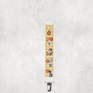 Basketball Babies Pacifier Clip 2 Mockup
