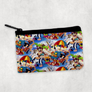 Beach Toons Zipper Pouch Mockup