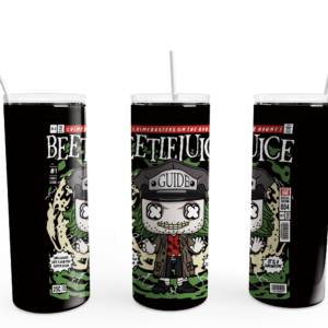 Beetle Guy Comic Tumbler Mockup