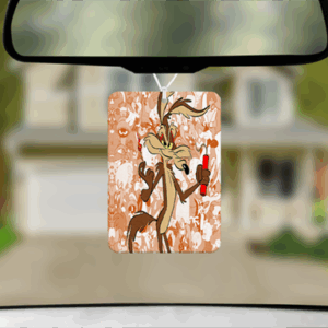 Determined Coyote Air Freshener Mockup