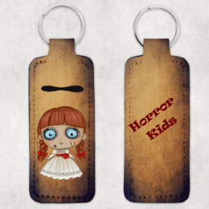 Cute Evil Doll Lip Care Holder Mockup