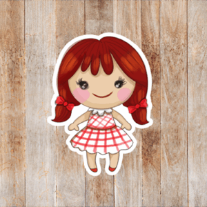 Dolly Sticker Mockup