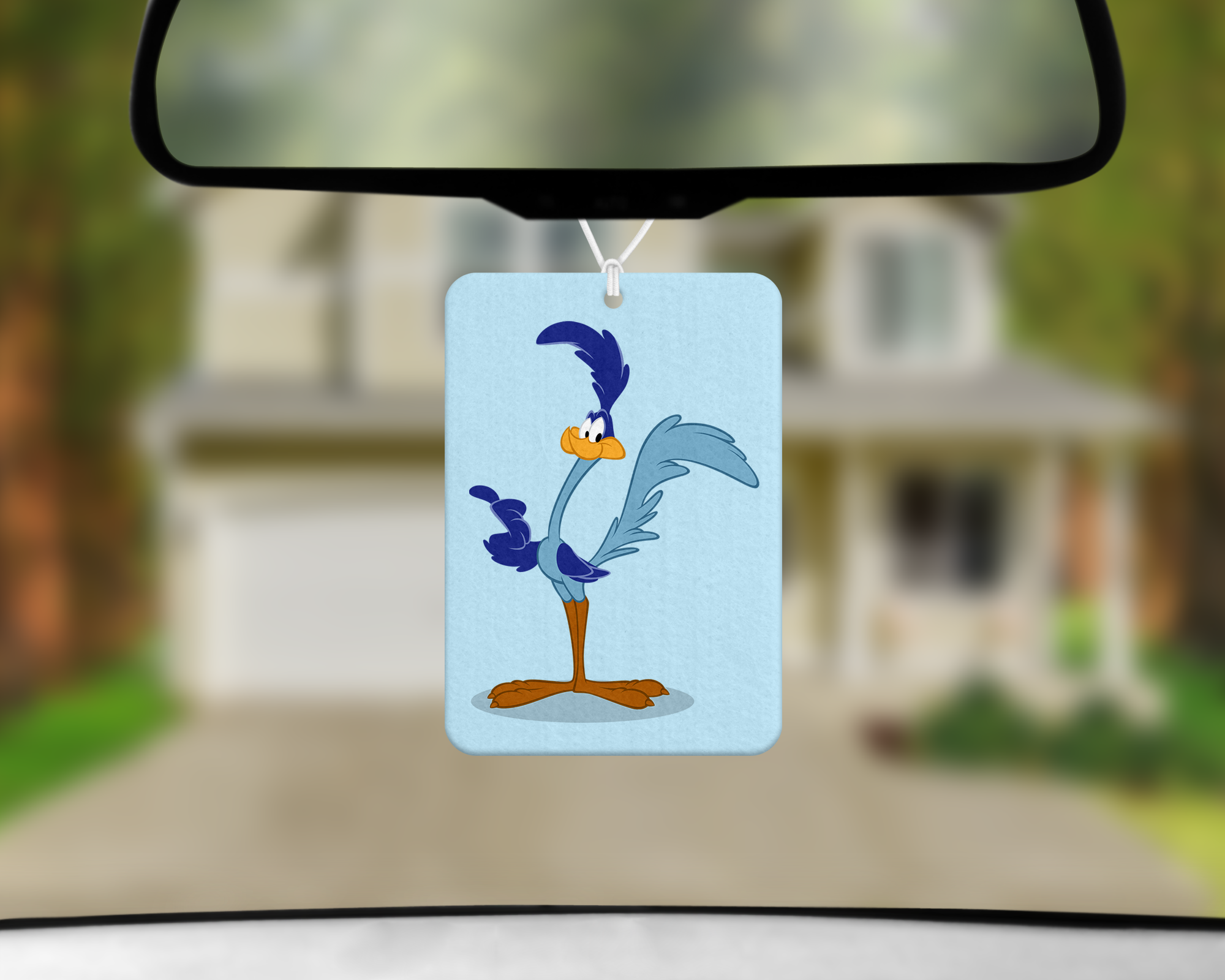 Desert Bird Air Freshener Mockup