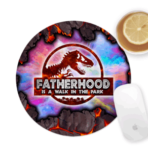 Fatherhood Mousepad Mockup