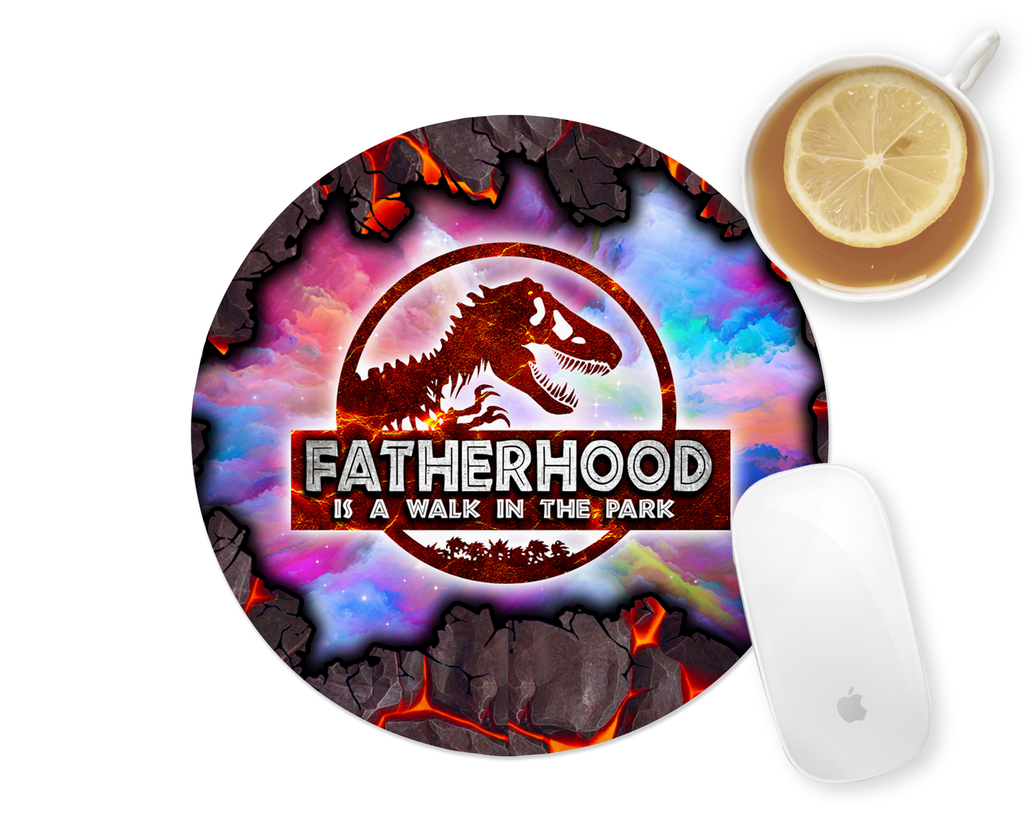 Fatherhood Mousepad Mockup