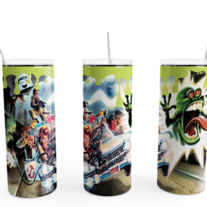 Ghost Chase Tumbler Mockup