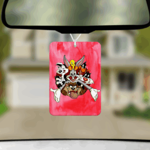 Watercolor Bunch Air Freshener Mockup