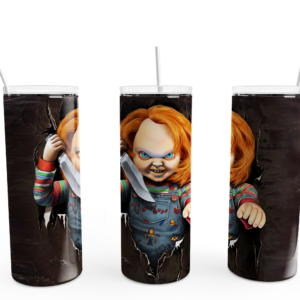 Killer Doll Tumbler Mockup