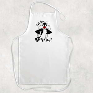 Are You Kitten Me Apron Mockup